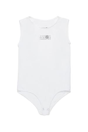 body bianco in cotone MM6 KIDS | M60809MM05MM6100